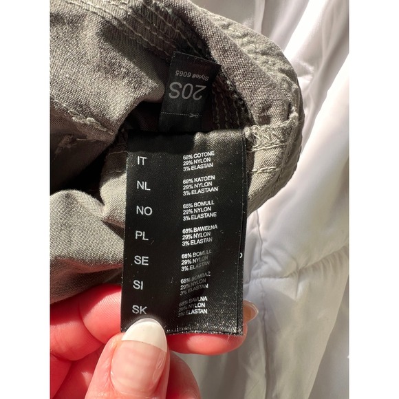 Kuhl Women's Splash Roll Up Hiking Convertible Cargo Pants/Capris‎ Green 6 Short - Picture 10 of 12